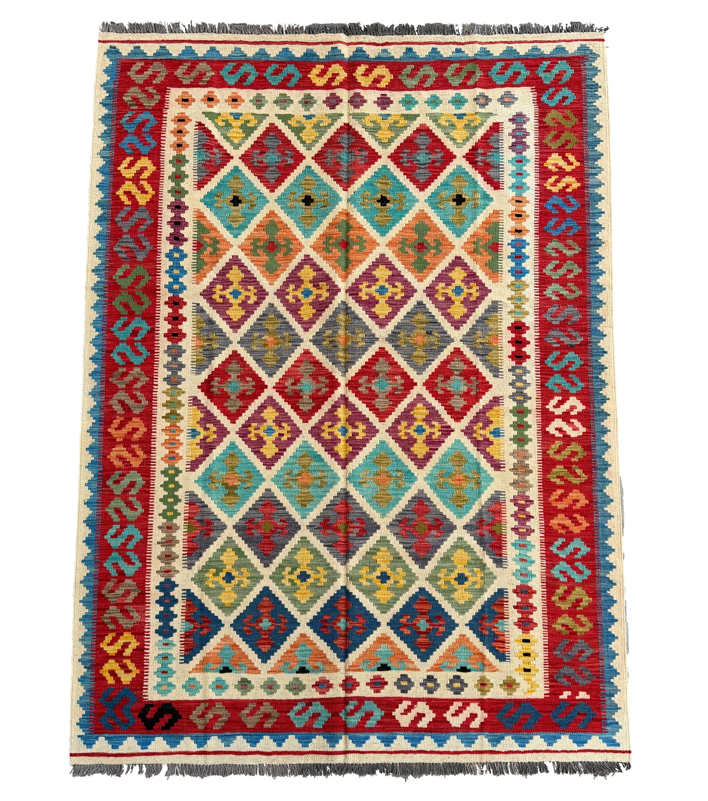 Classic Maimana Kilim 248x176cm