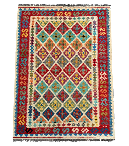 Classic Maimana Kilim 248x176cm
