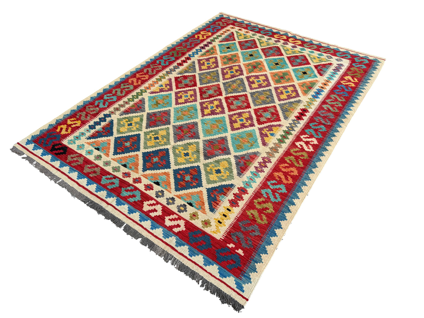 Classic Maimana Kilim 248x176cm