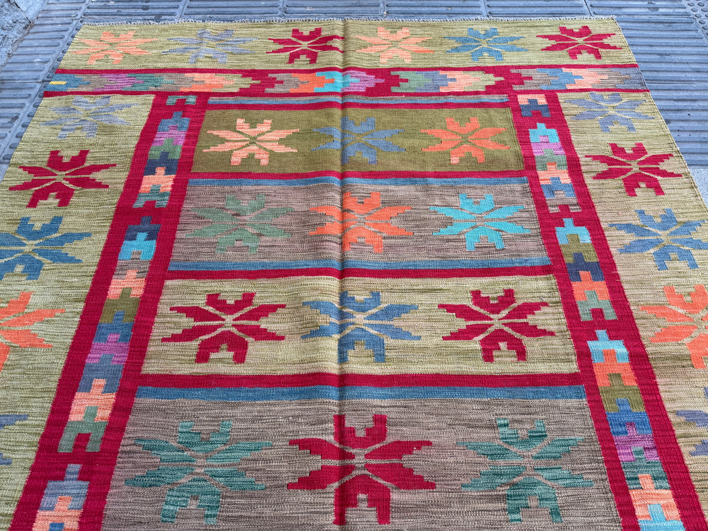 Contemporary design Kilim 300x205cm