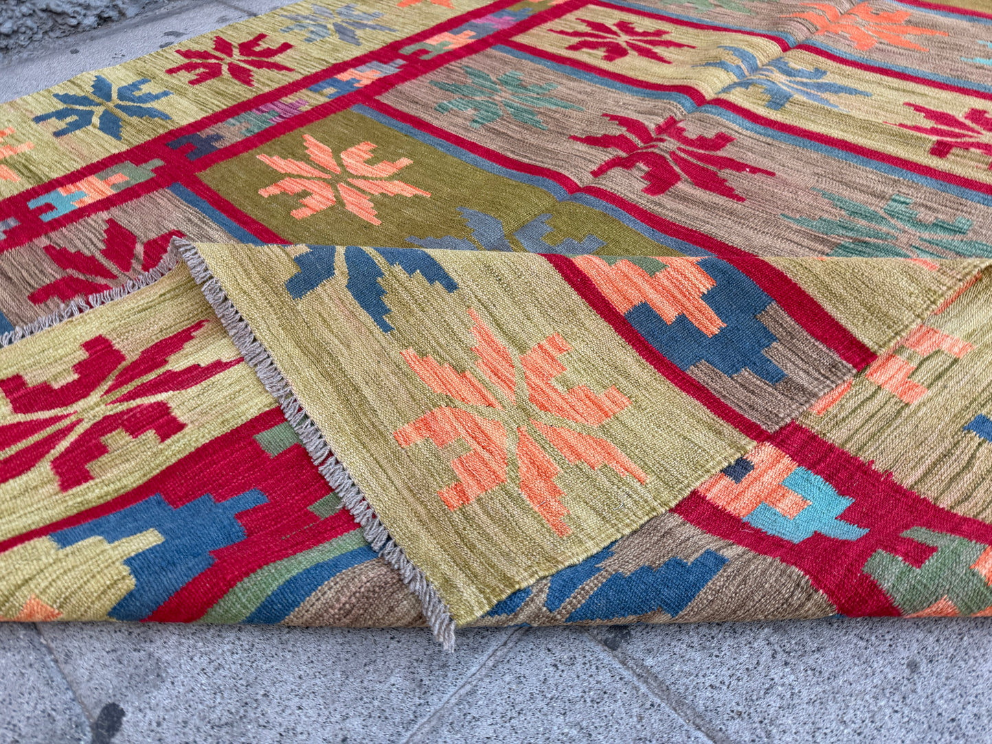 Contemporary design Kilim 300x205cm