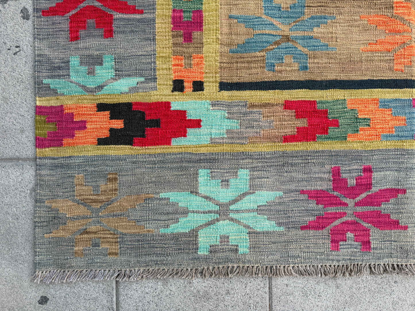 Contemporary Design Kilim 293x196cm