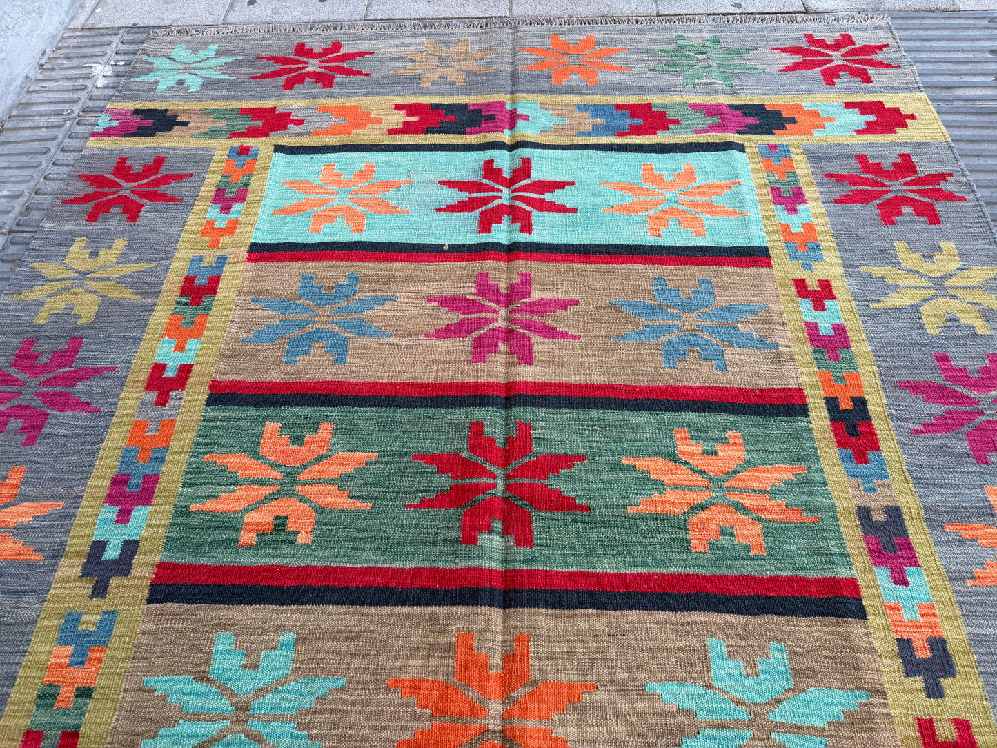 Contemporary Design Kilim 293x196cm