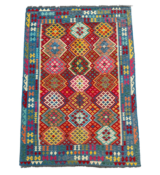 Afghan Maimana Kilim 302x206cm