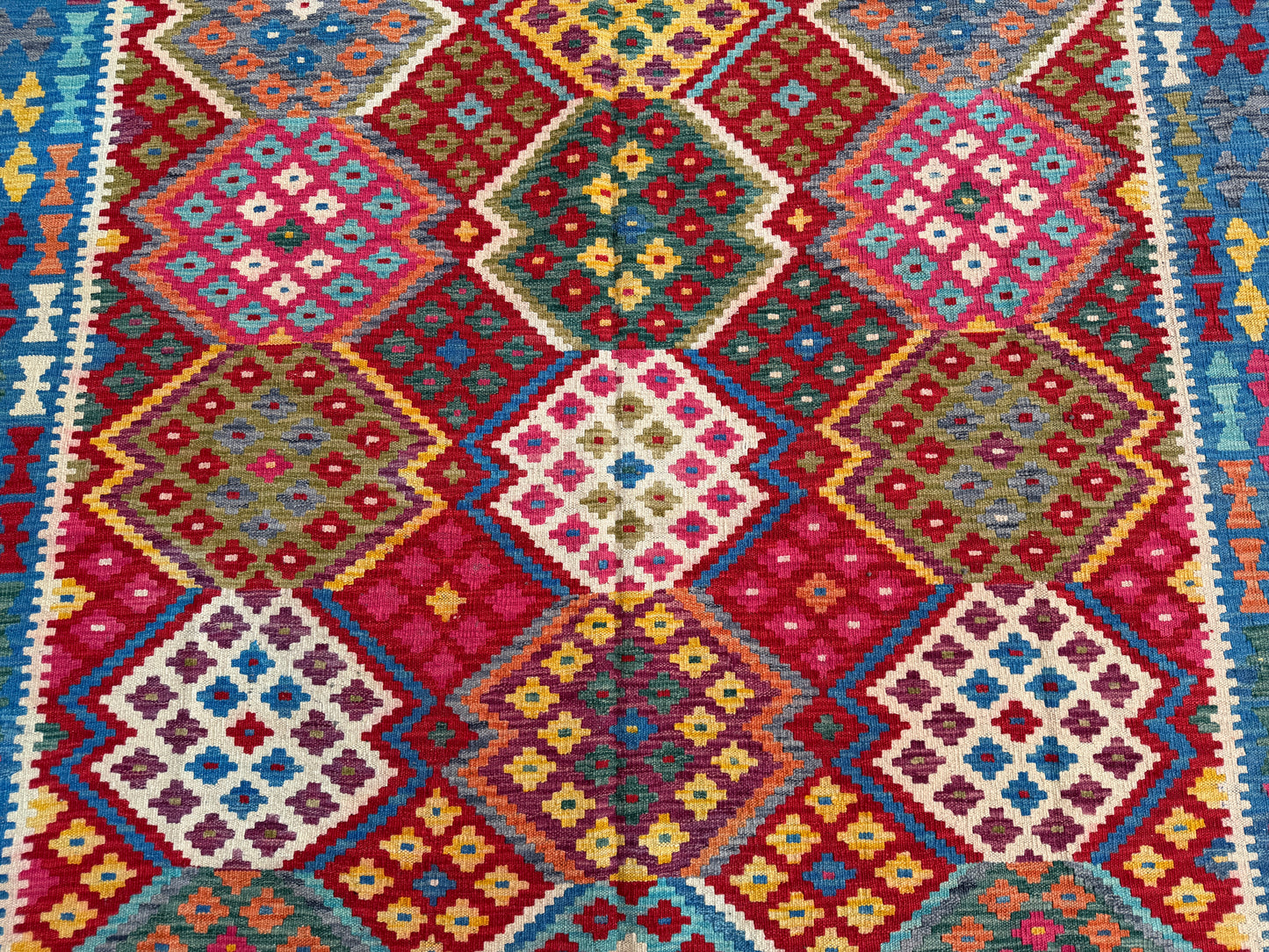 Afghan Maimana Kilim 302x206cm