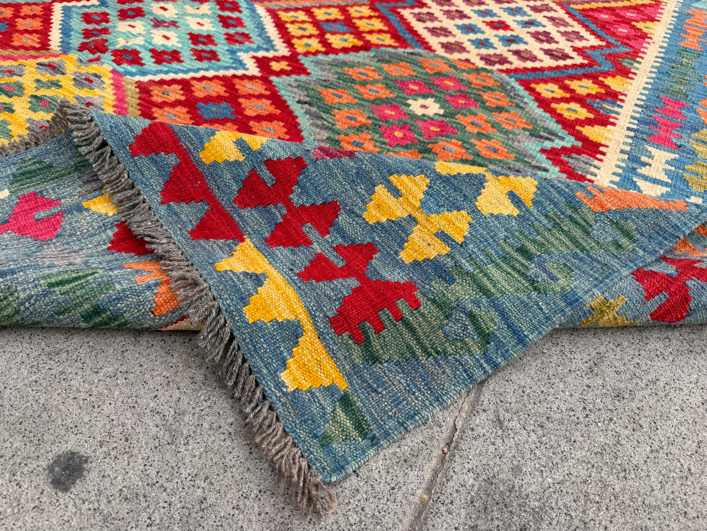 Afghan Maimana Kilim 302x206cm