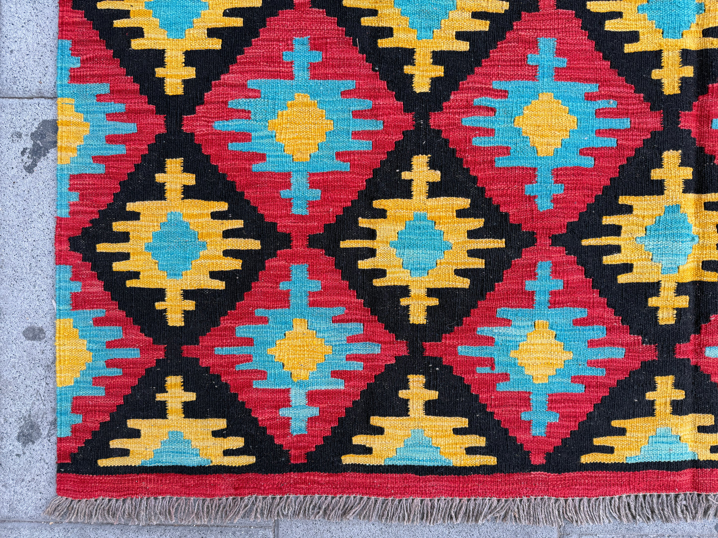 Classic Maimana Kilim 244x173cm