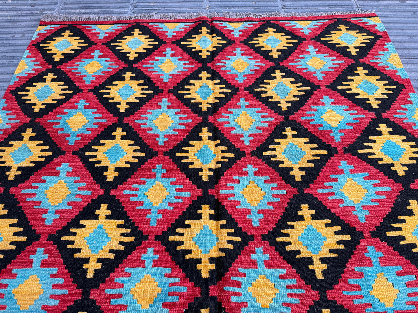 Classic Maimana Kilim 244x173cm