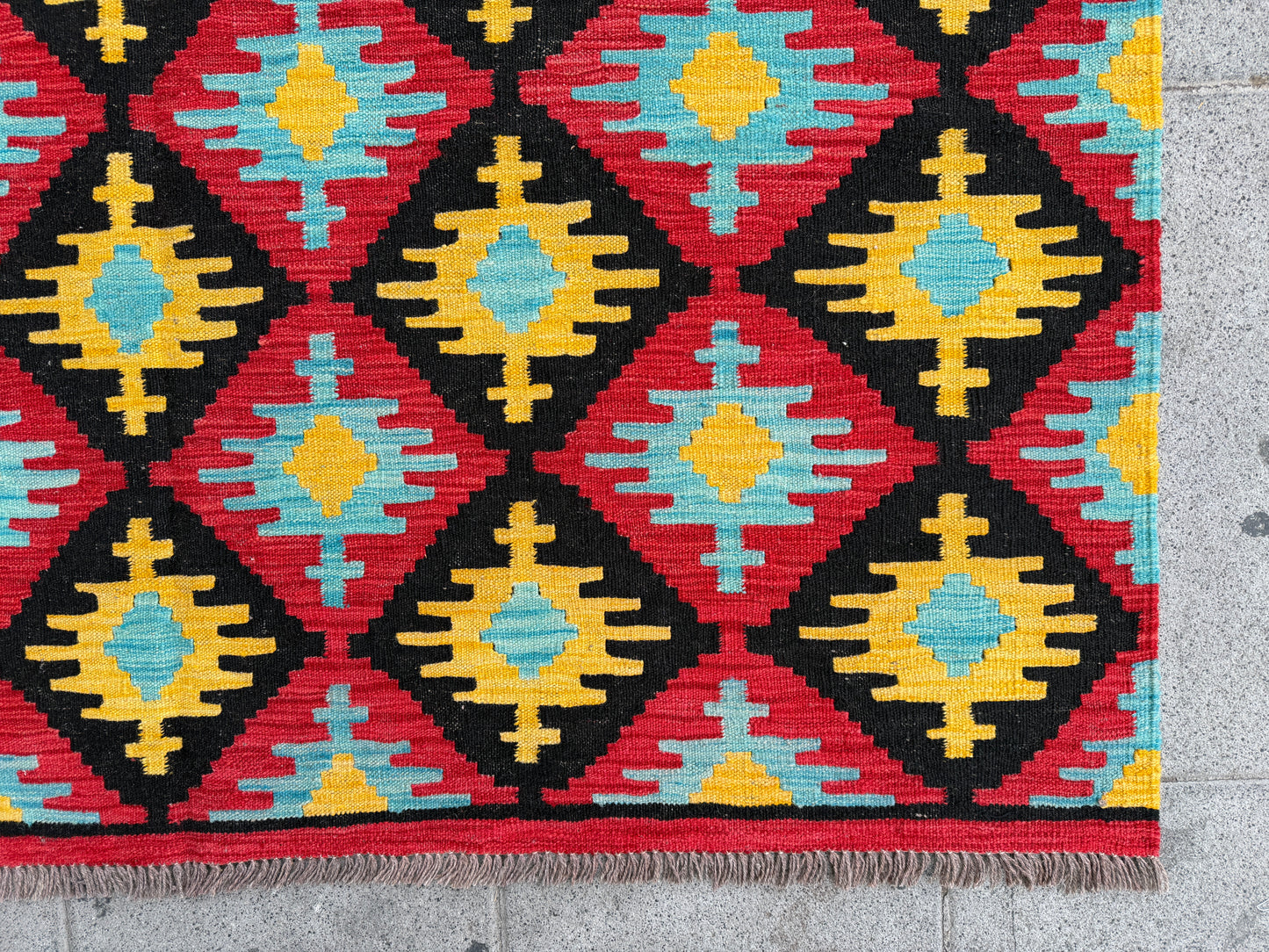 Classic Maimana Kilim 247x173cm