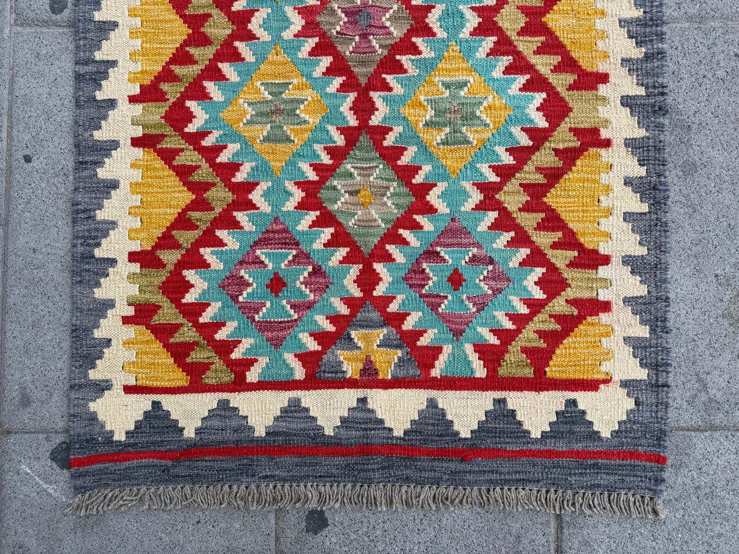 Maimana kilim Runner (282x87cm)