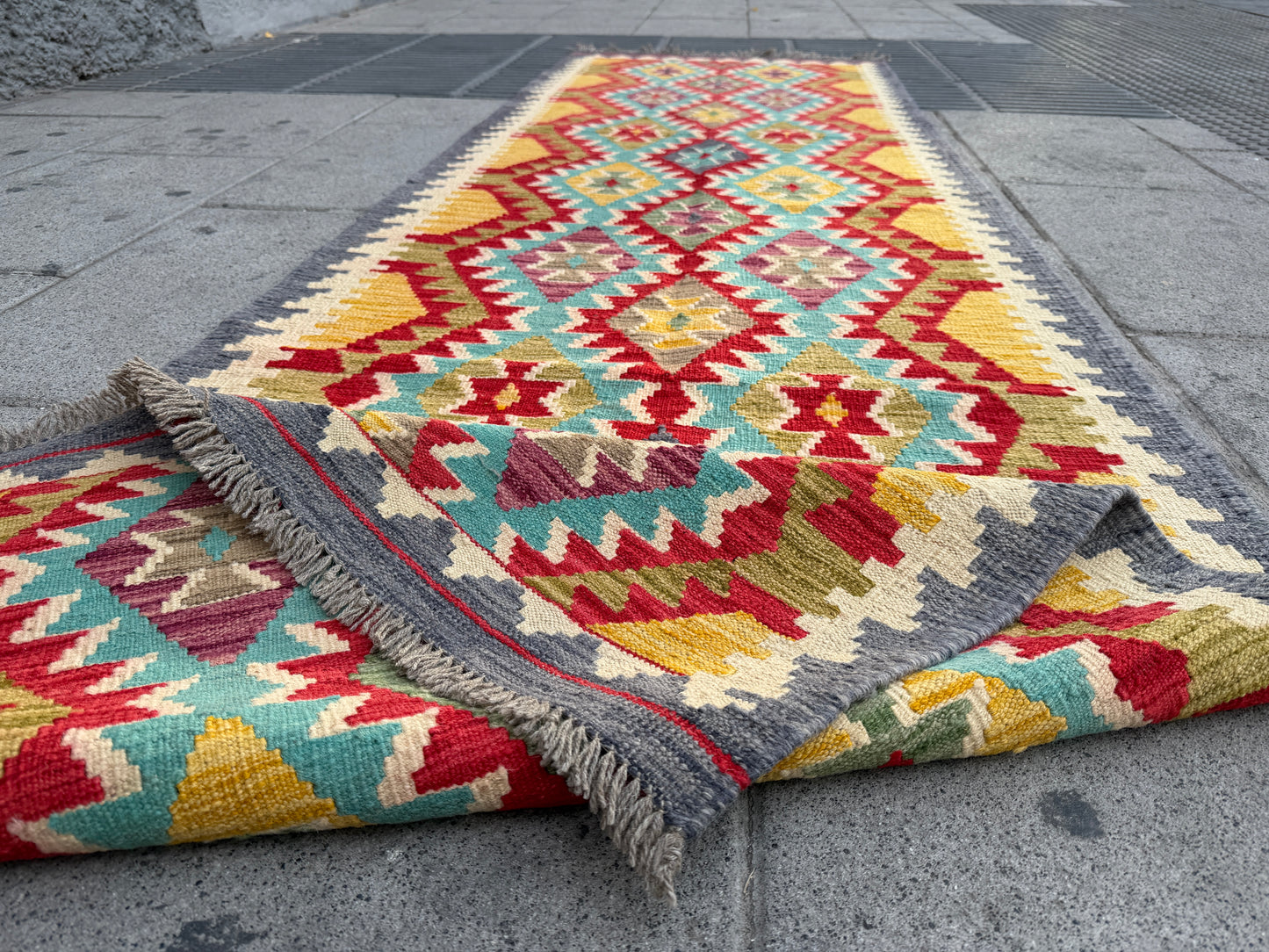 Maimana kilim Runner (311x90cm)