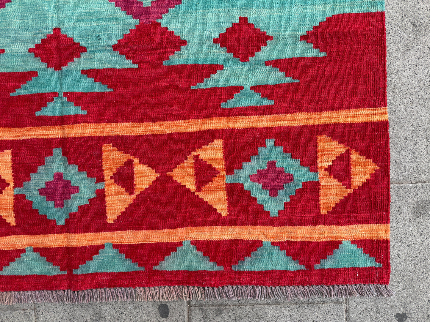 Classic Afghan Maimana Kilim 200 x 157cm