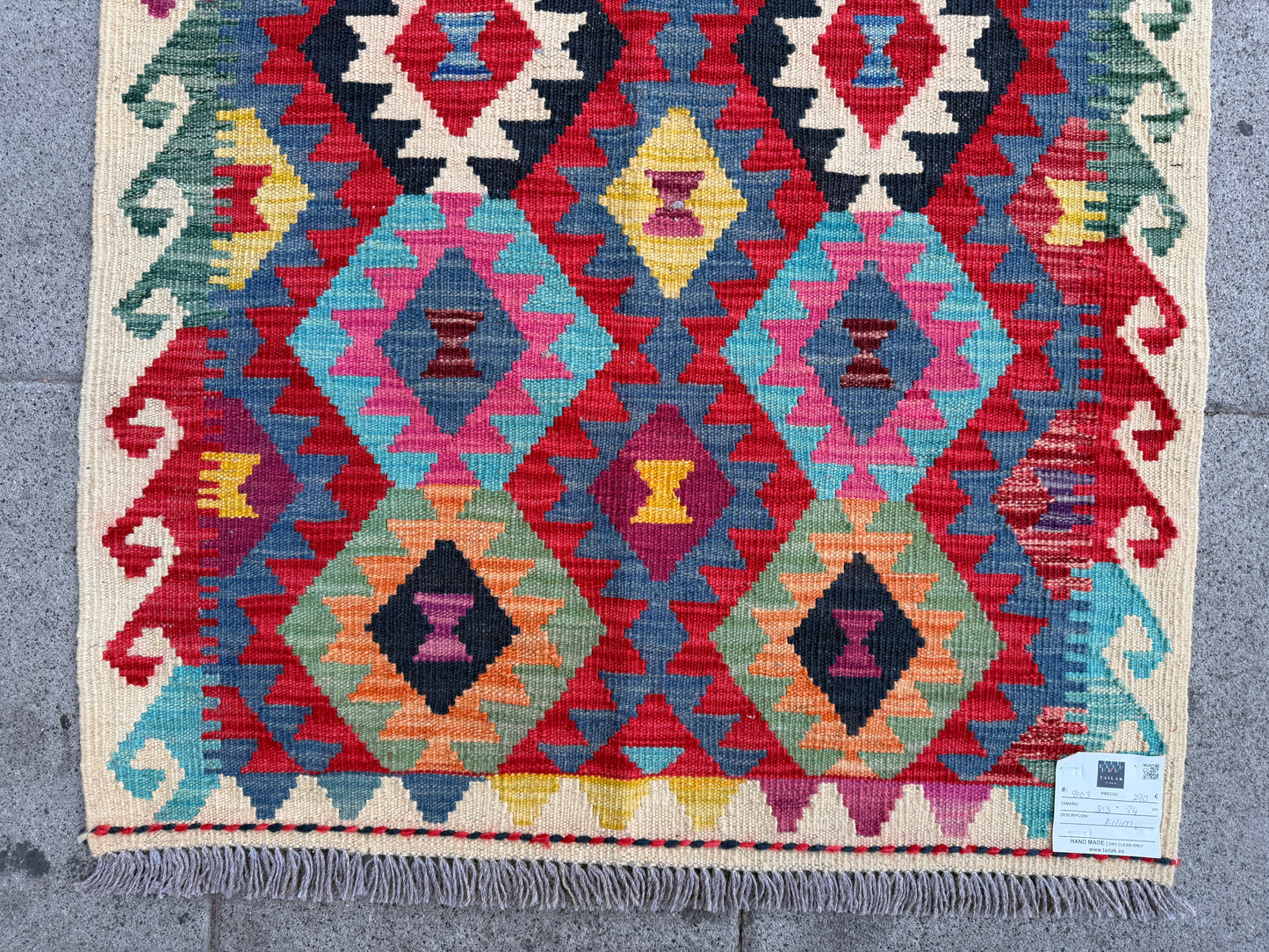 Maimana kilim Runner (303x84cm)