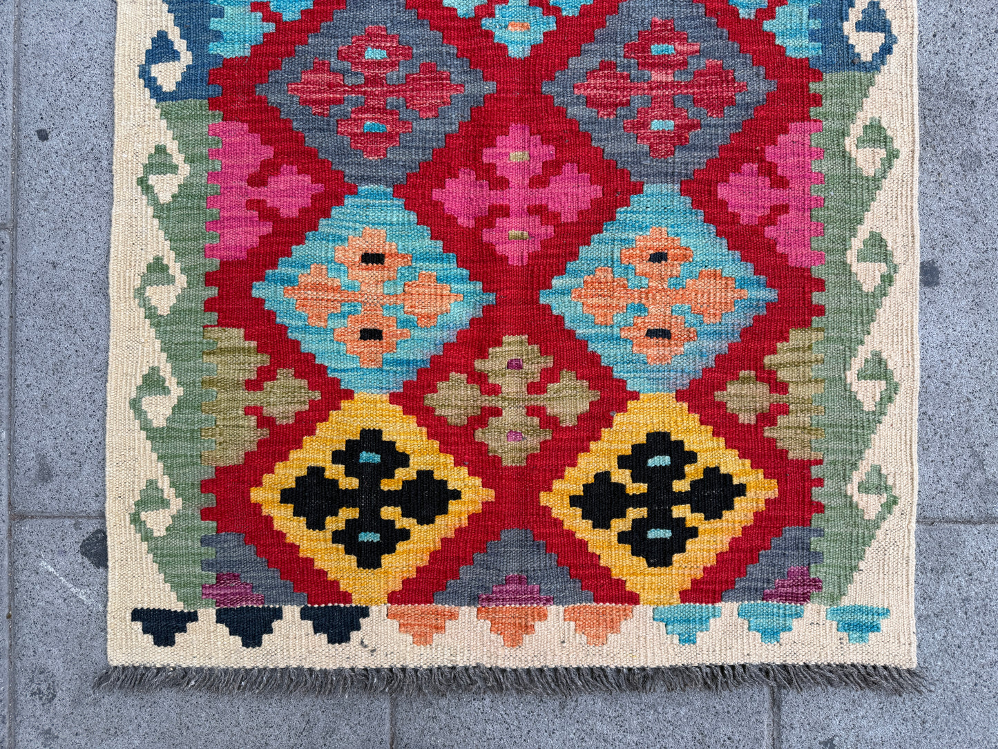 Maimana kilim Runner (303x84cm)