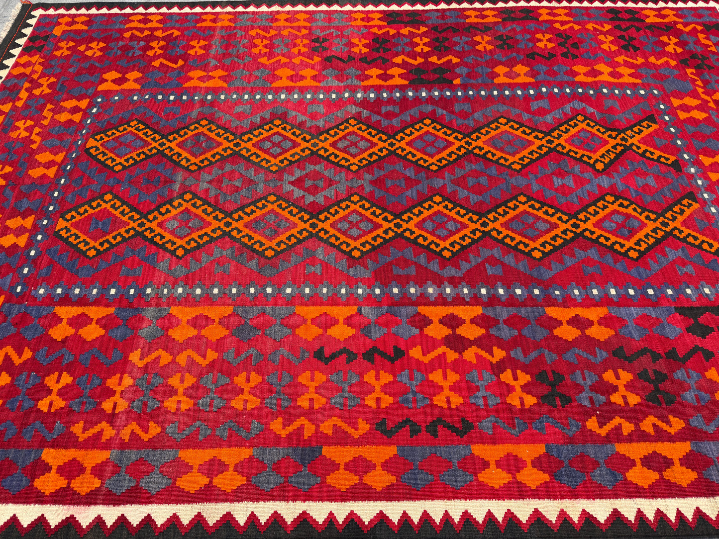 Afghan Maimana Kilim 300x200cm