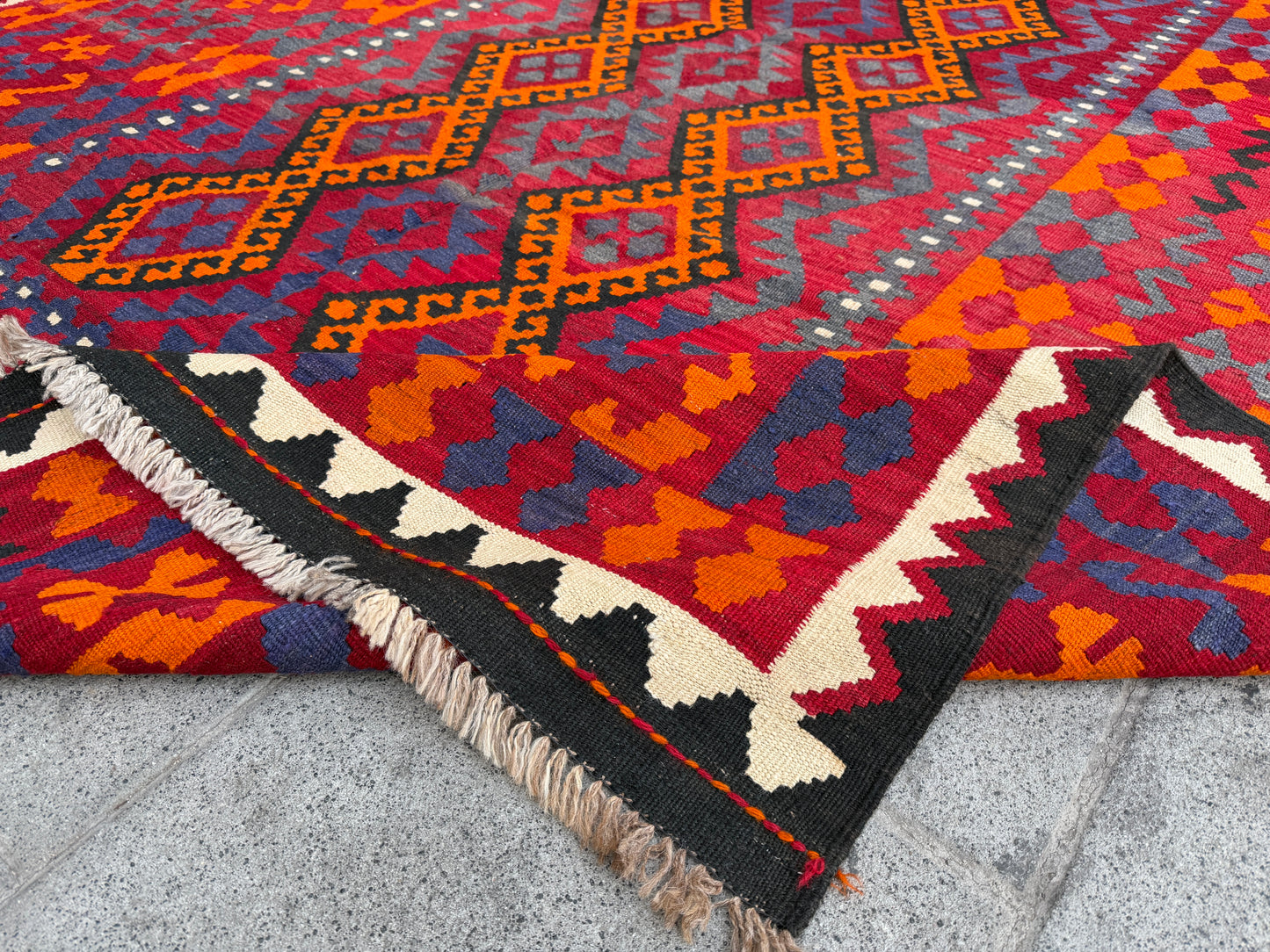 Afghan Maimana Kilim 300x200cm