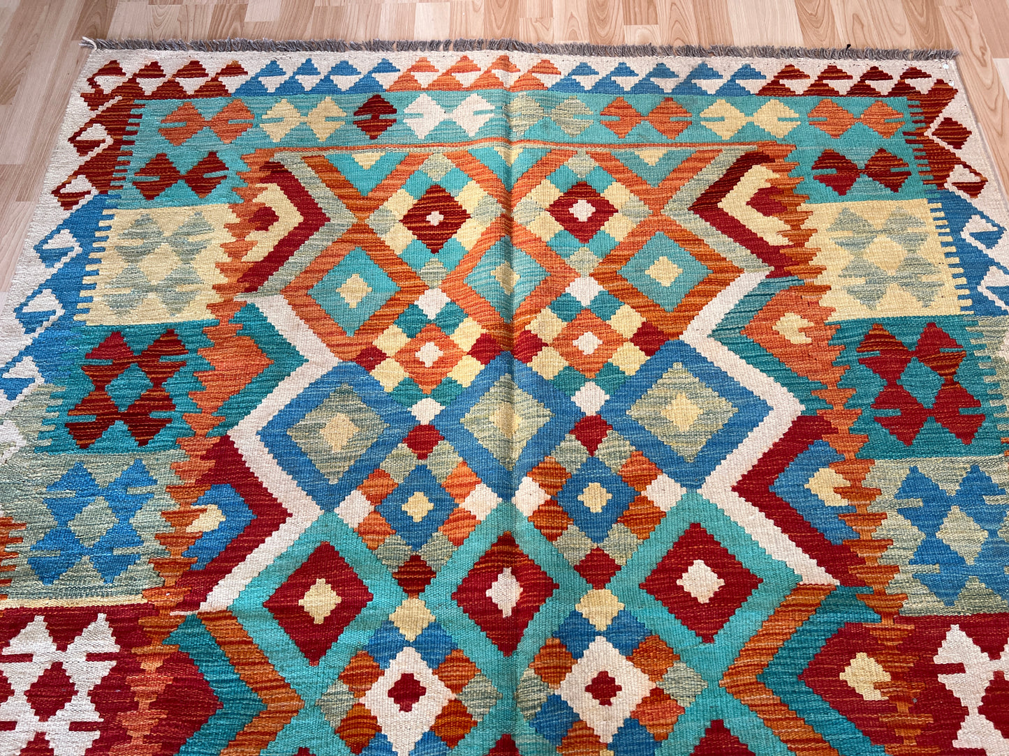Classic Afghan Maimana Kilim