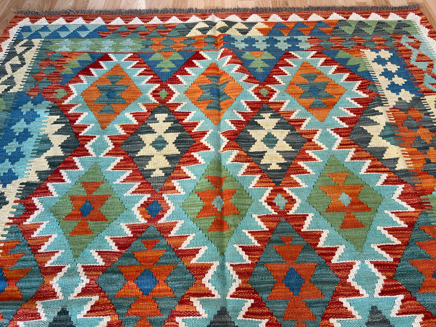 Classic Afghan Maimana Kilim