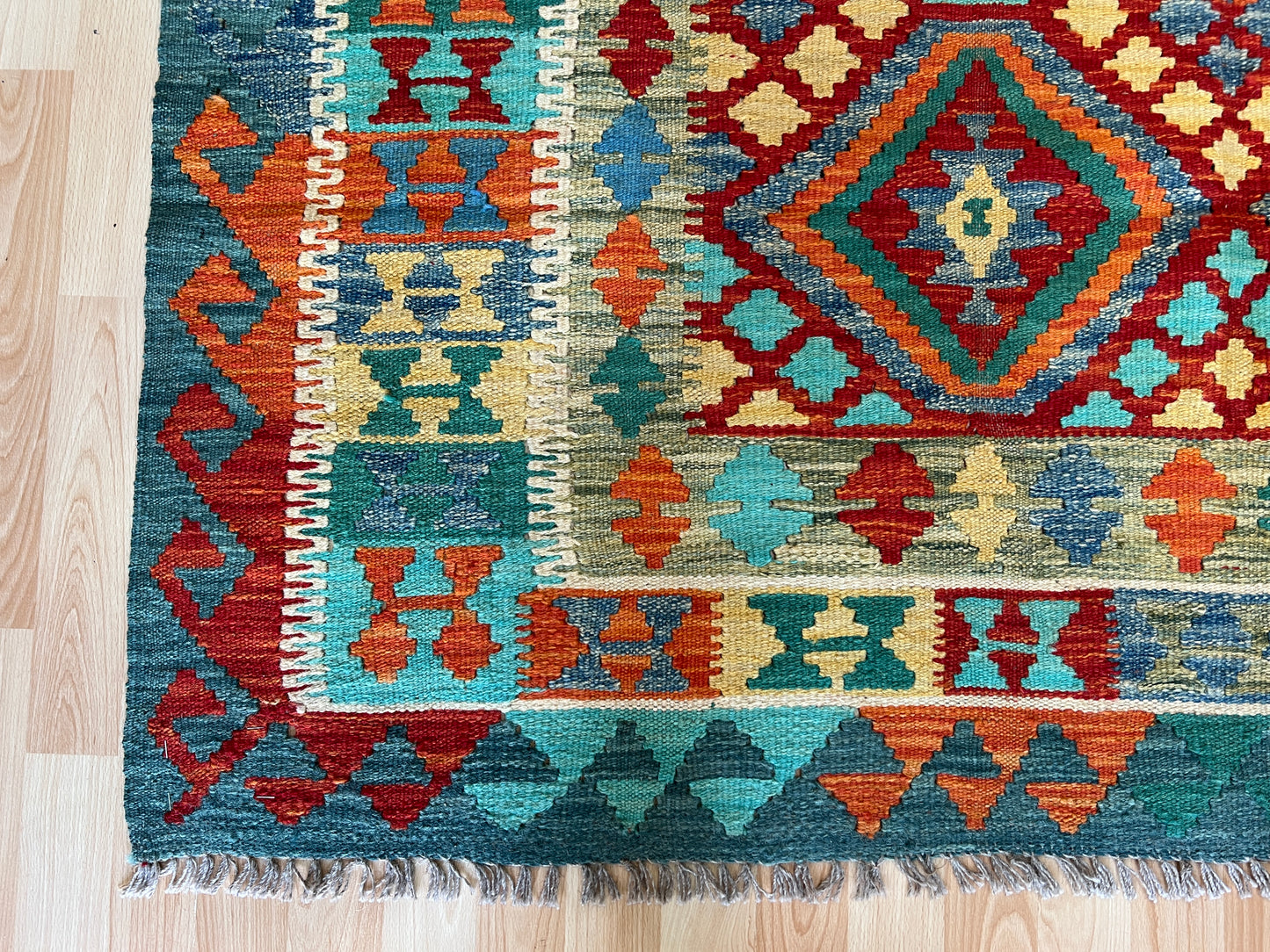 Classic Afghan Maimana Kilim