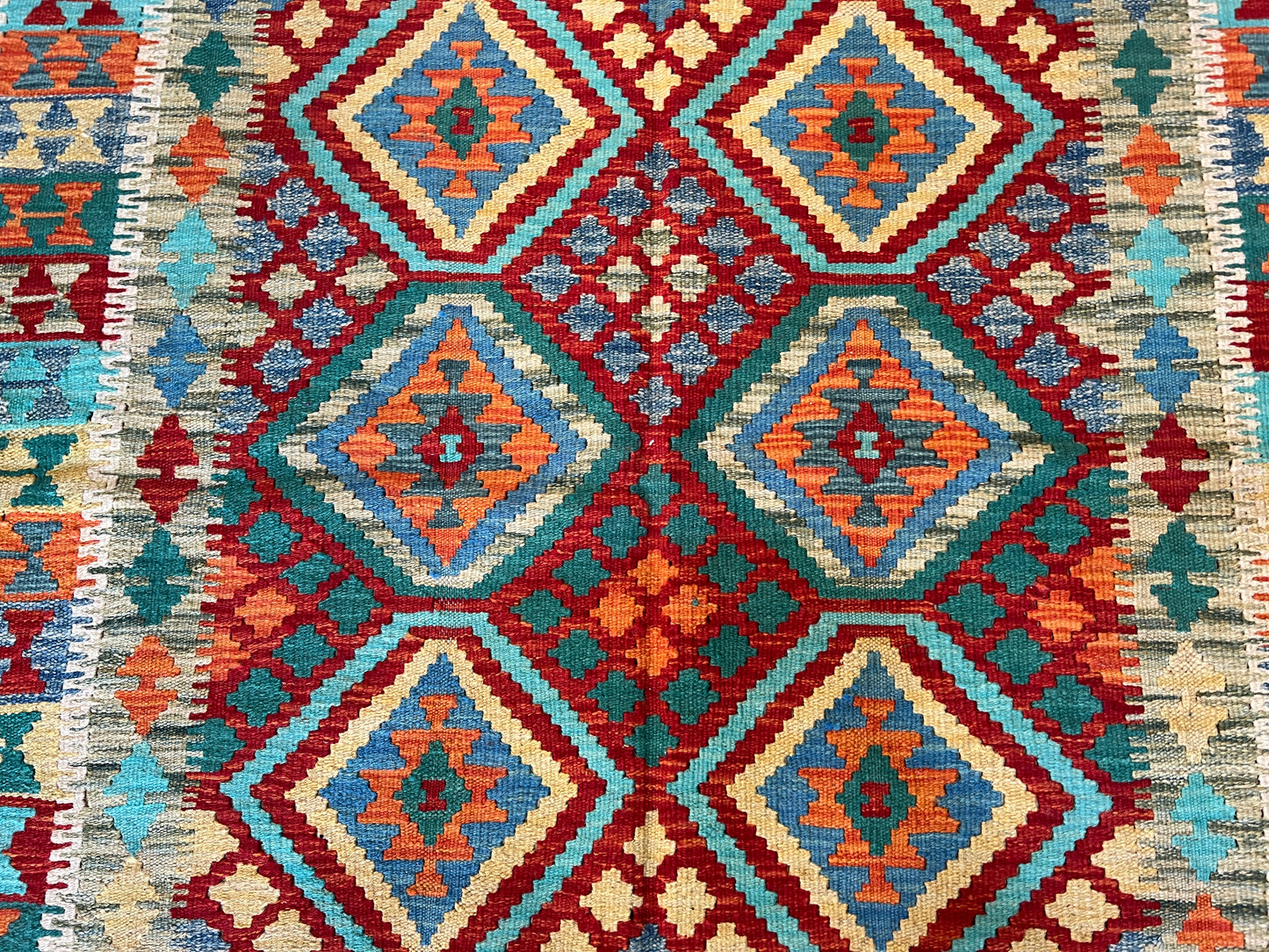 Classic Afghan Maimana Kilim