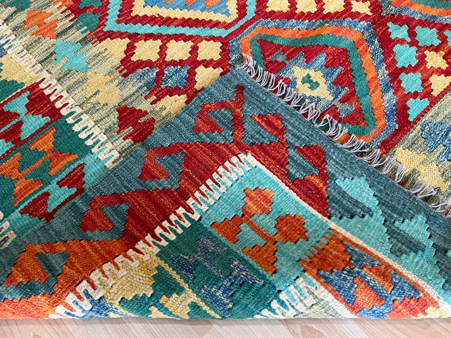 Classic Afghan Maimana Kilim