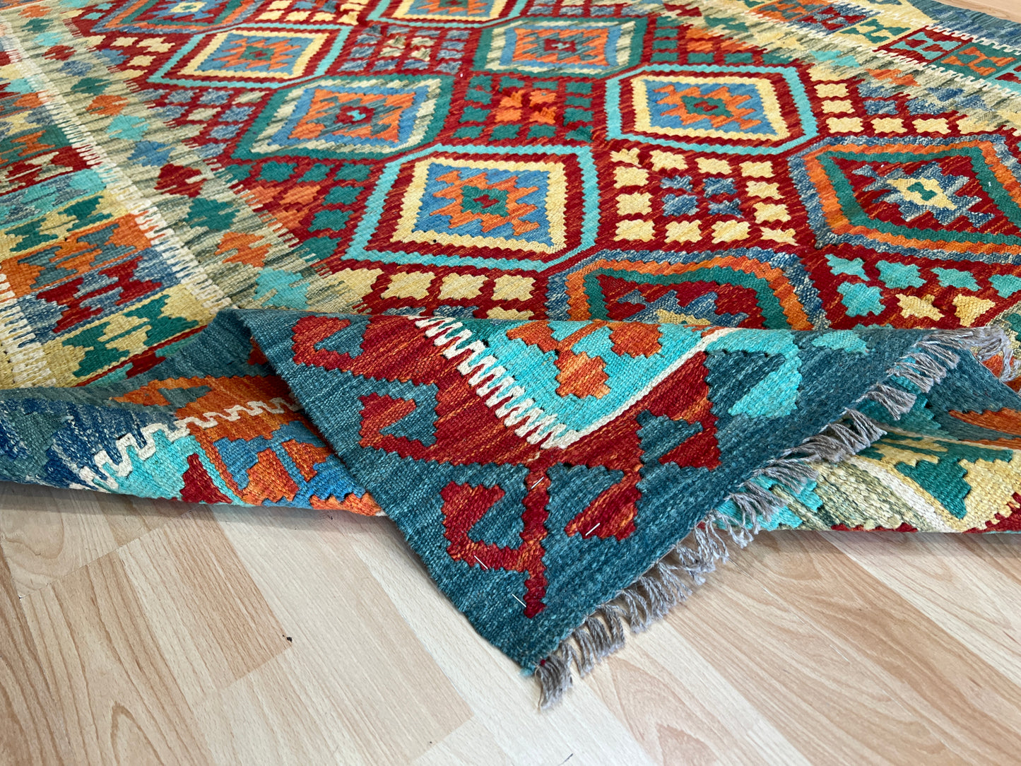 Classic Afghan Maimana Kilim