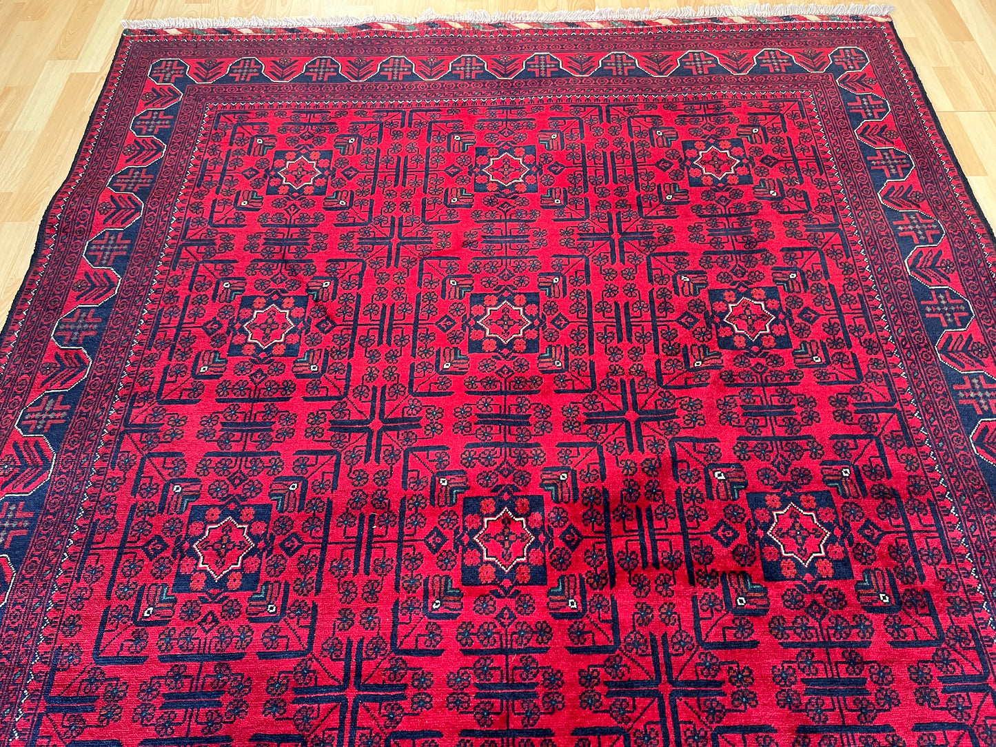 Maranoos Traditional Afghan Rug.