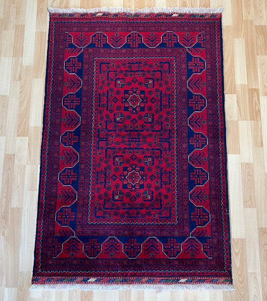 Maranoos Traditional Afghan Rug.