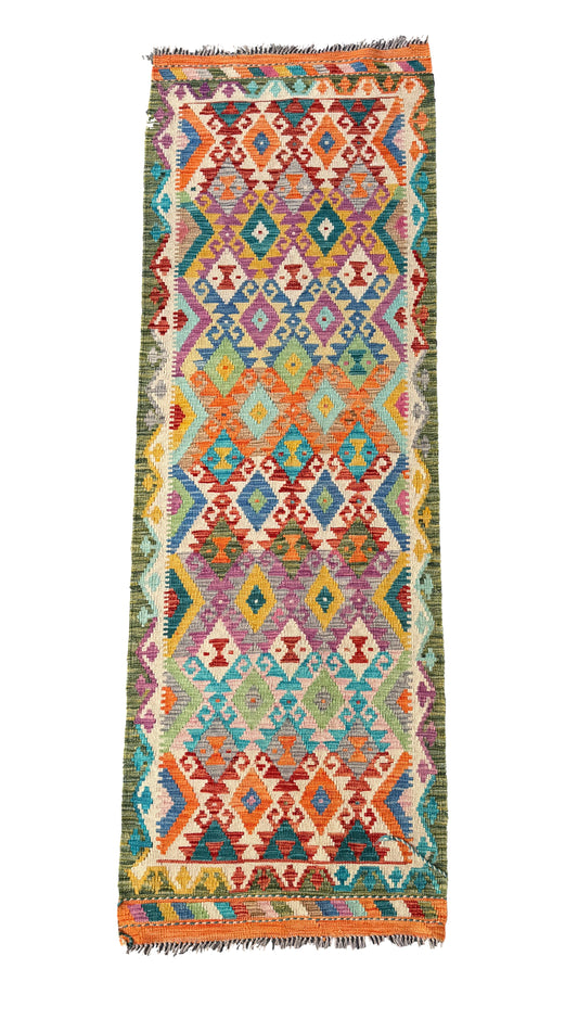 Maimana kilim Runner 252x83cm.