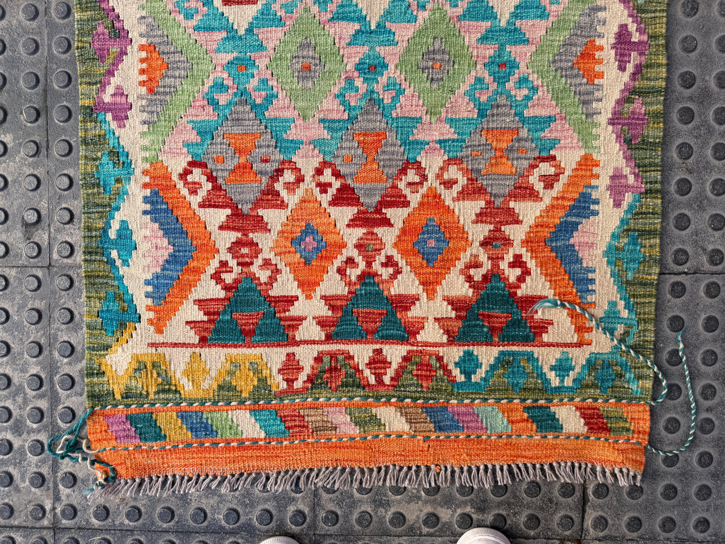 Maimana kilim Runner 252x83cm.