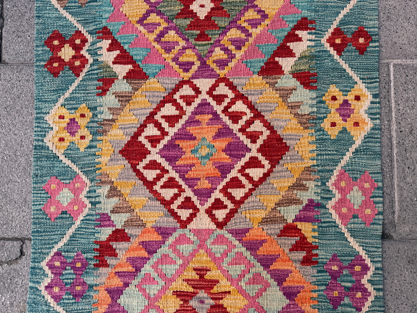 Maimana kilim Runner 230x78cm.