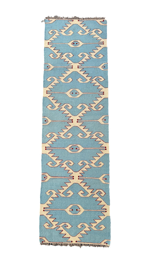 Modern kilim Runner 250x72cm.