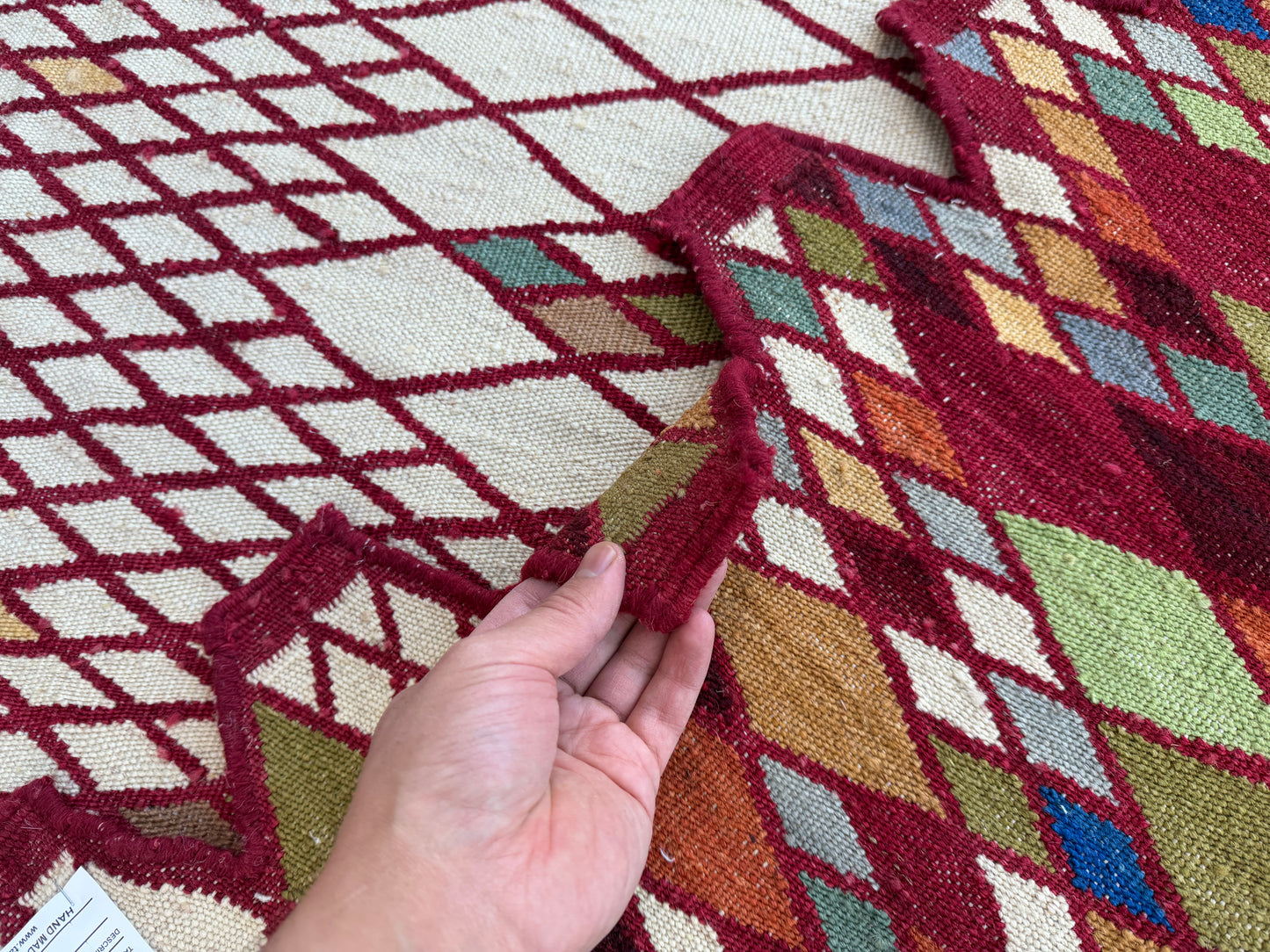 Comtemporary design Kilim 240x174cm