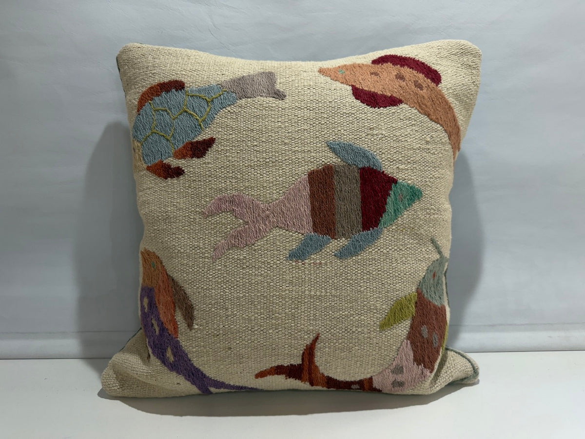 Suzani Kilim cushion cover (50x50cm)