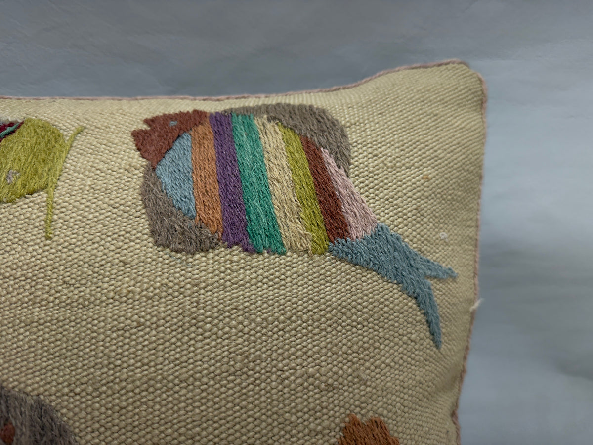 Suzani Kilim cushion cover (50x50cm)