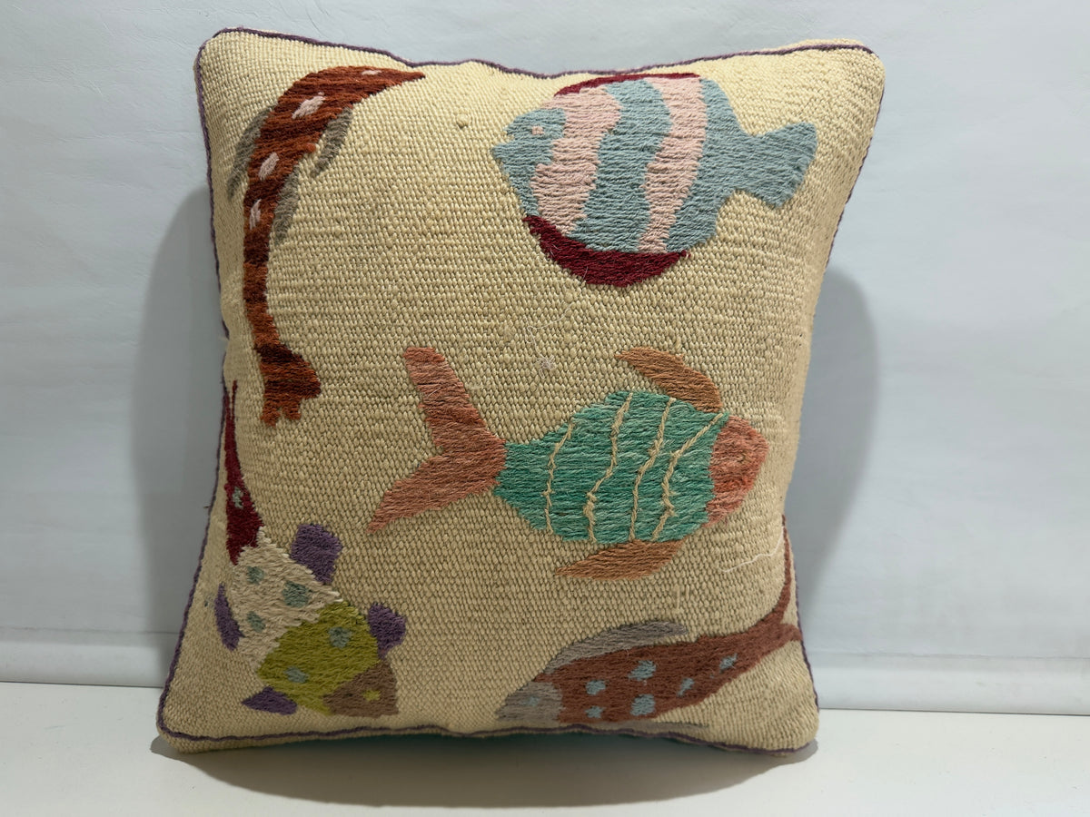 Suzani Kilim cushion cover (50x50cm)