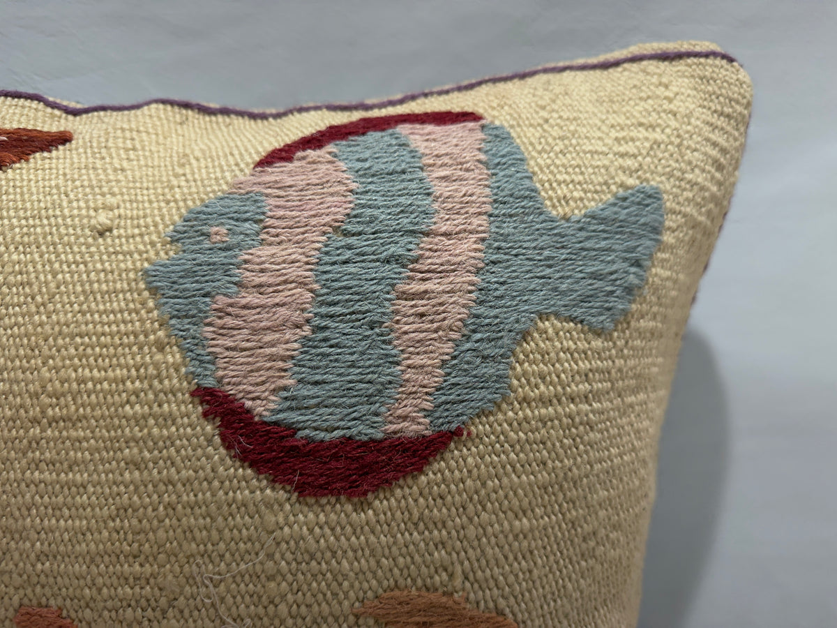 Suzani Kilim cushion cover (50x50cm)