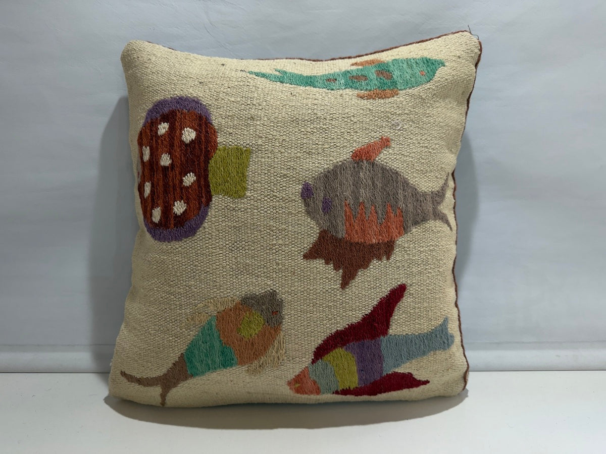 Suzani Kilim cushion cover (50x50cm)