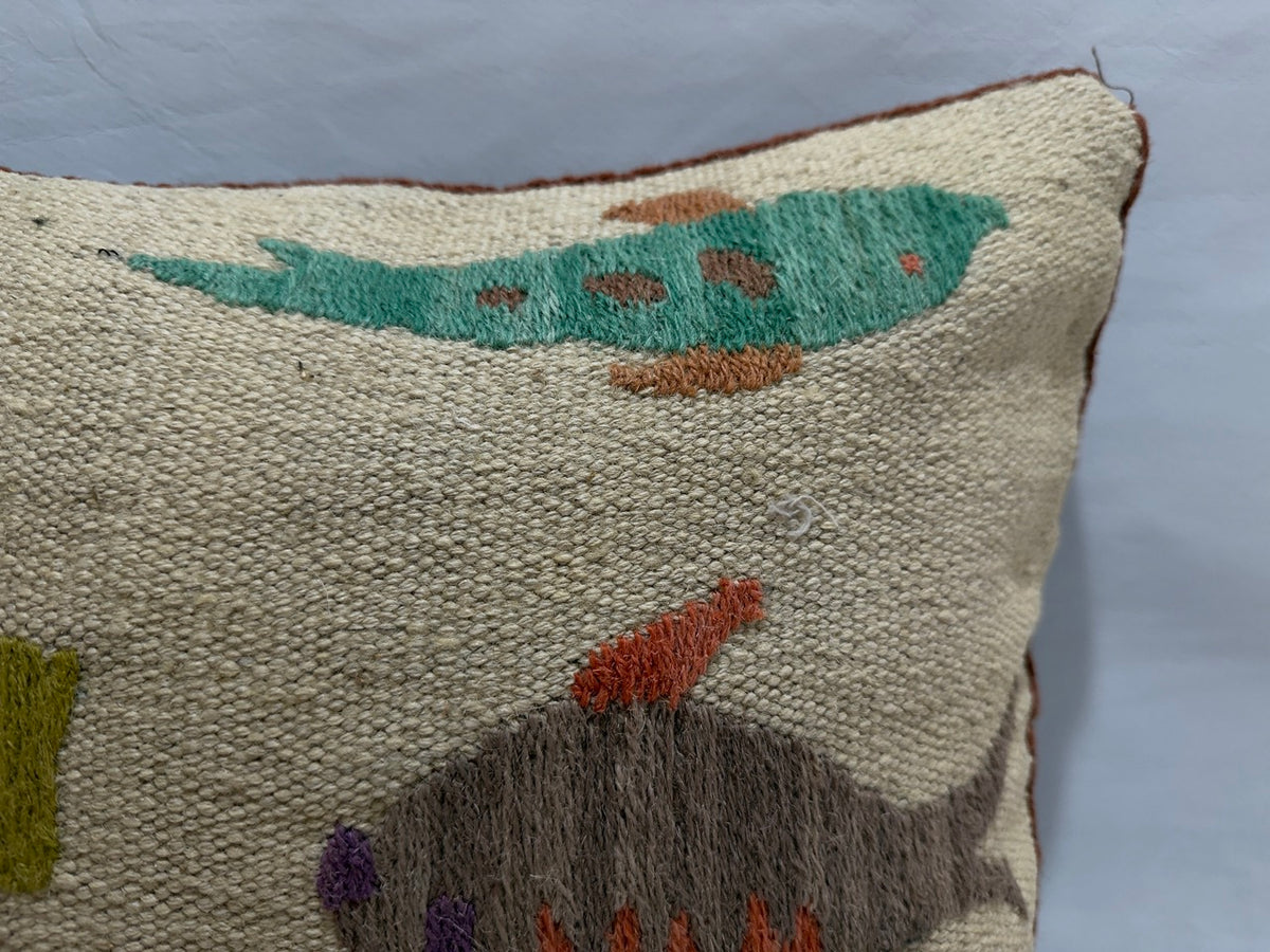 Suzani Kilim cushion cover (50x50cm)