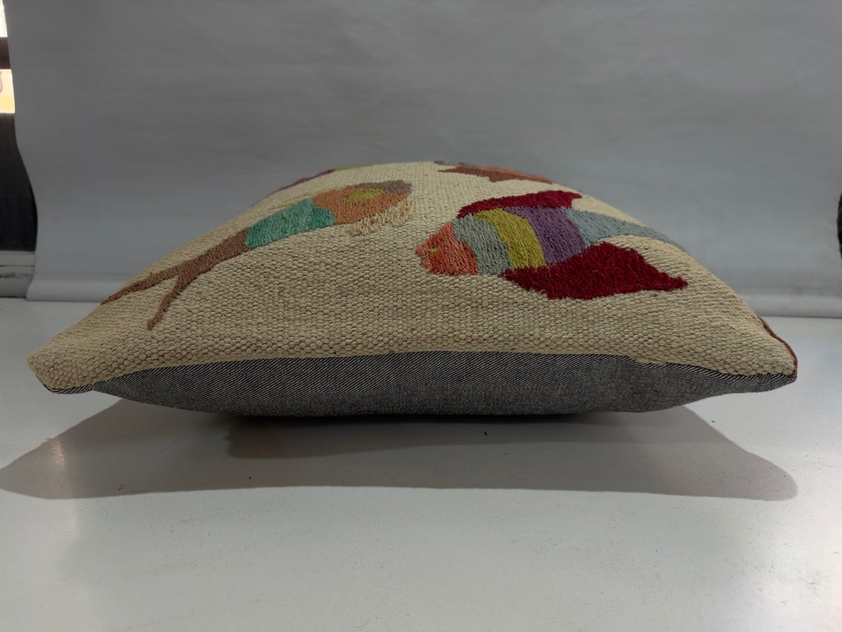 Suzani Kilim cushion cover (50x50cm)
