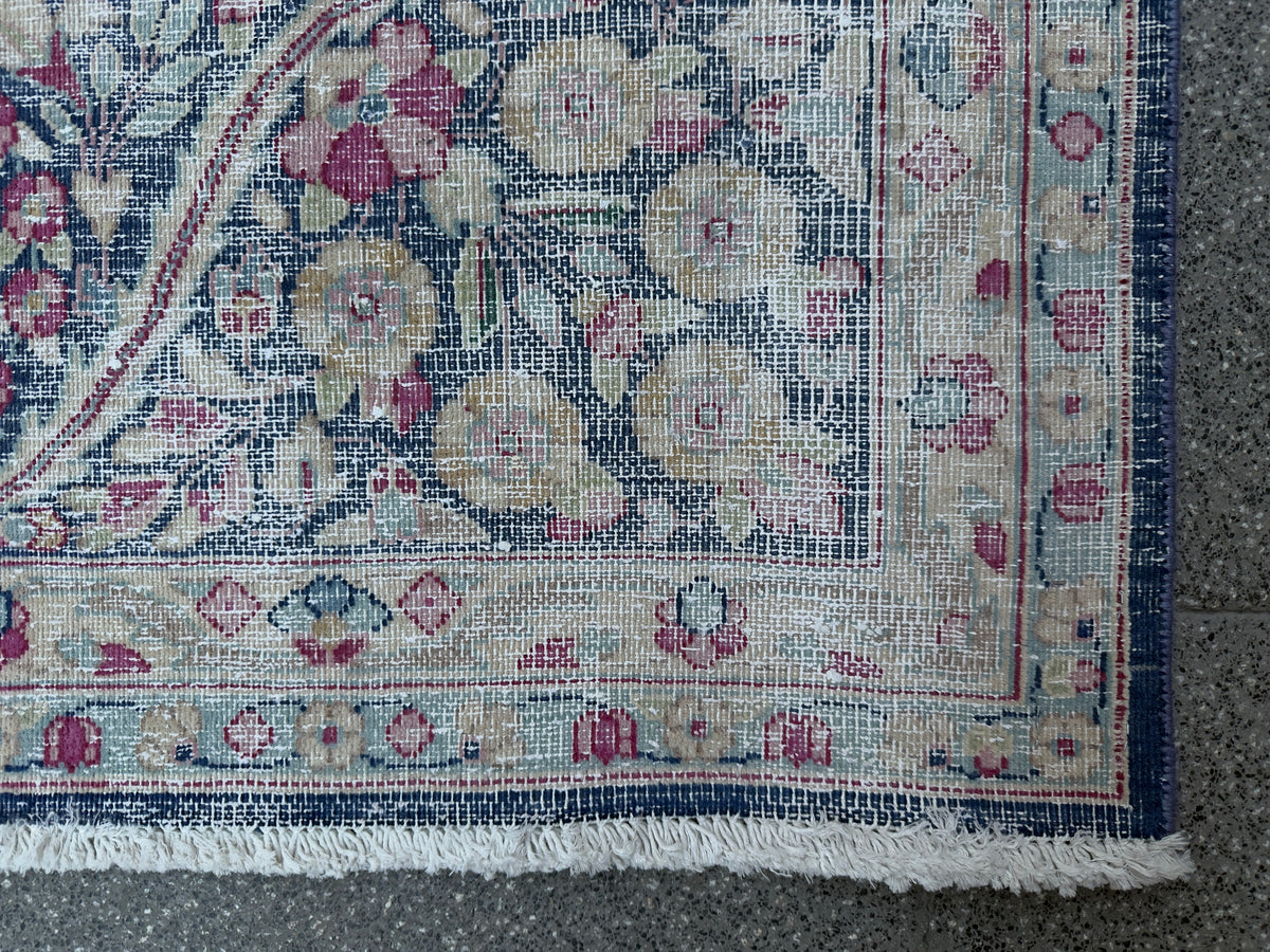 Overdyed Vintage Hand knotted Rug (375x300cm)
