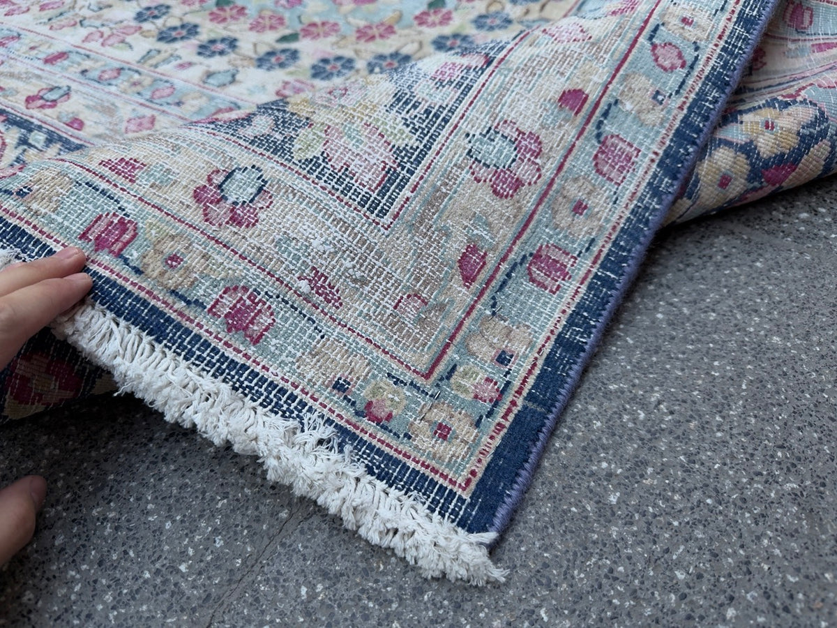 Overdyed Vintage Hand knotted Rug (375x300cm)