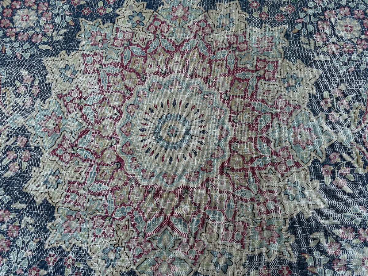 Overdyed Vintage Hand knotted Rug (375x300cm)