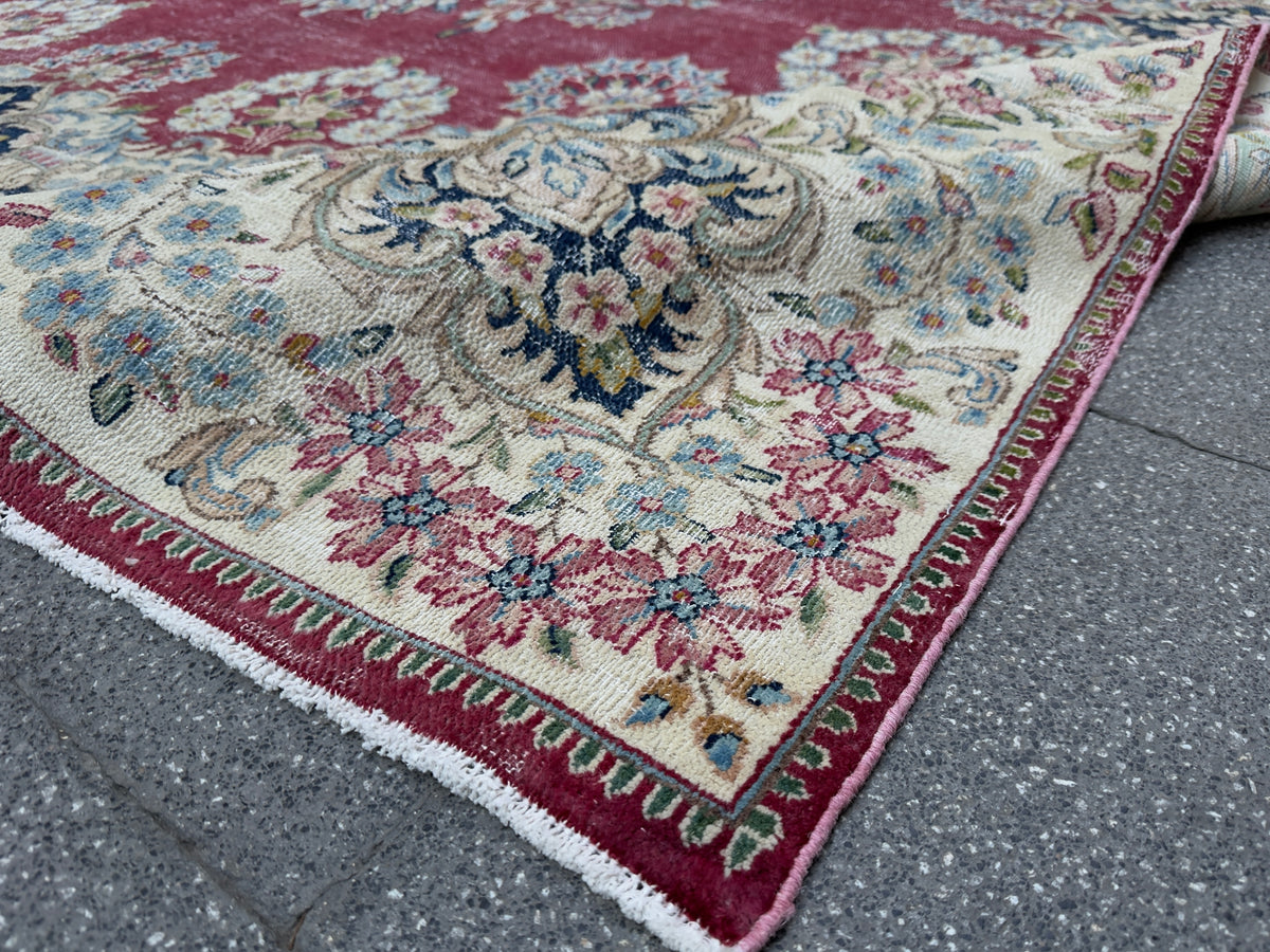Vintage overdyed Rug (345x245cm)