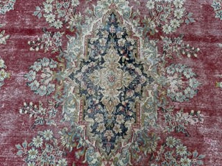 Vintage overdyed Rug (345x245cm)