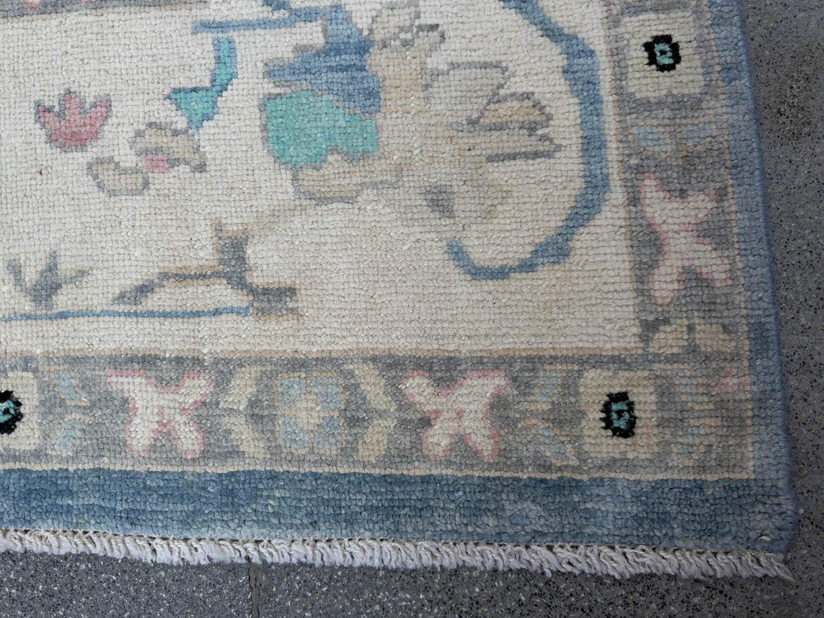 Overdyed Vintage Hand knotted Rug (425x303cm)