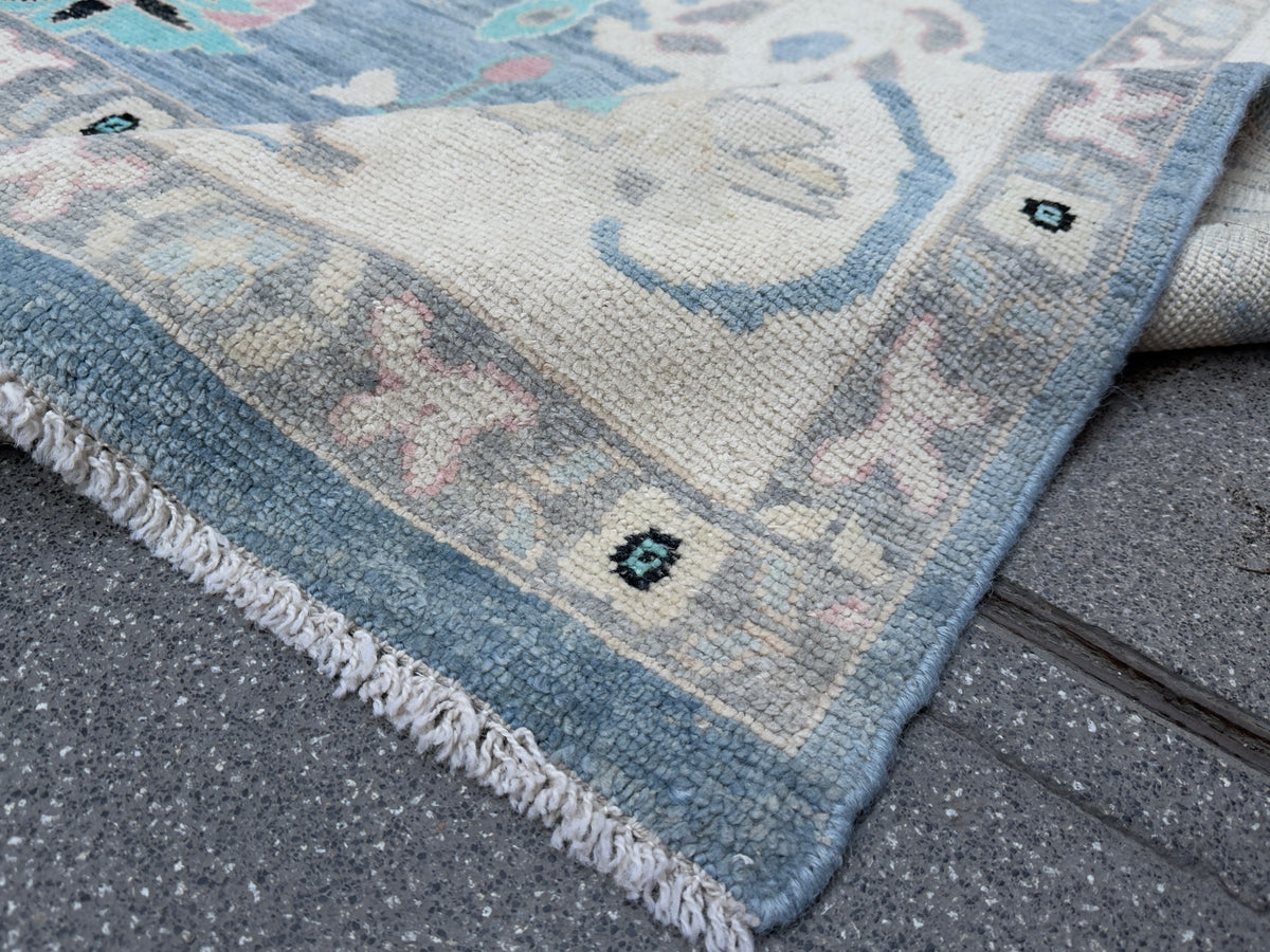 Overdyed Vintage Hand knotted Rug (425x303cm)