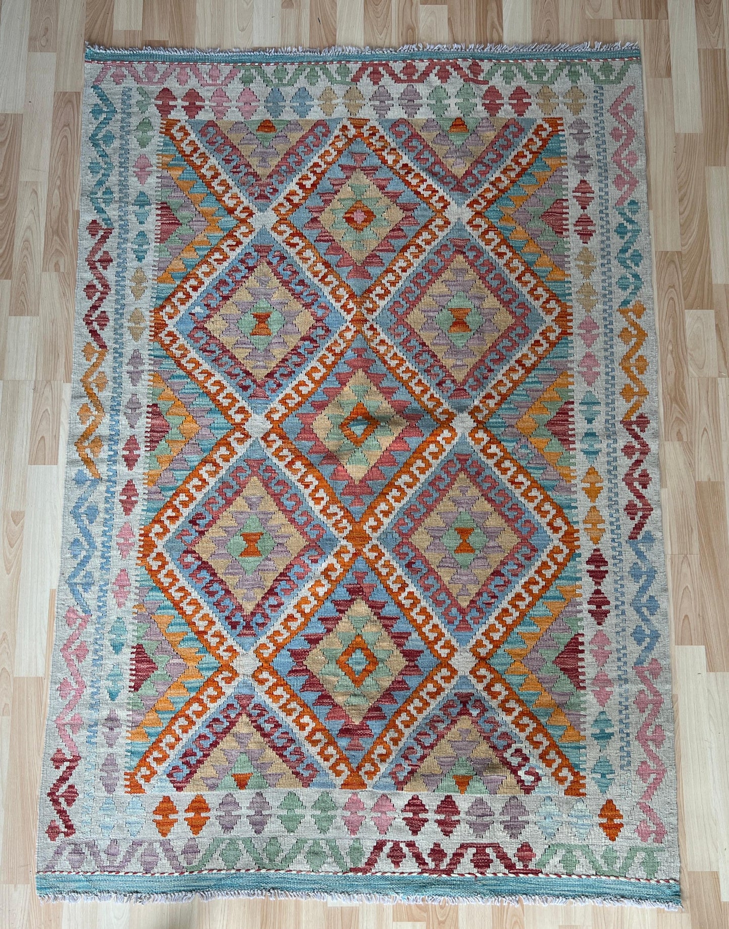 Classic Afghan Maimana Kilim