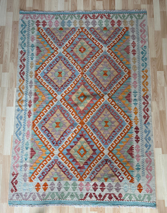 Classic Afghan Maimana Kilim