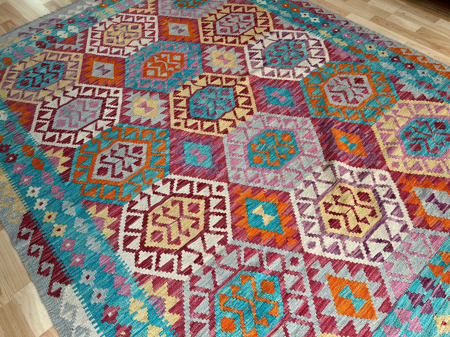Classic Afghan Maimana Kilim